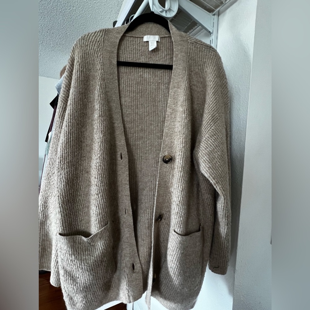 Beige Cardigan